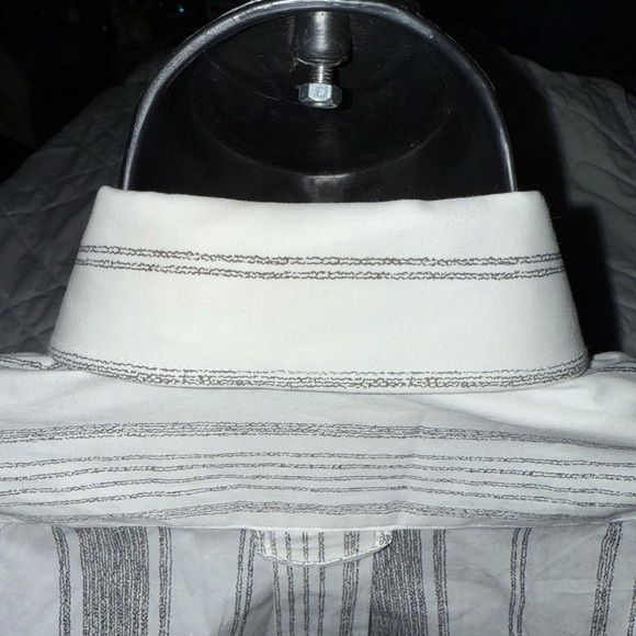 Scotch & Soda Brand New Crinkle Stripe Shirt - Picture 4 of 11